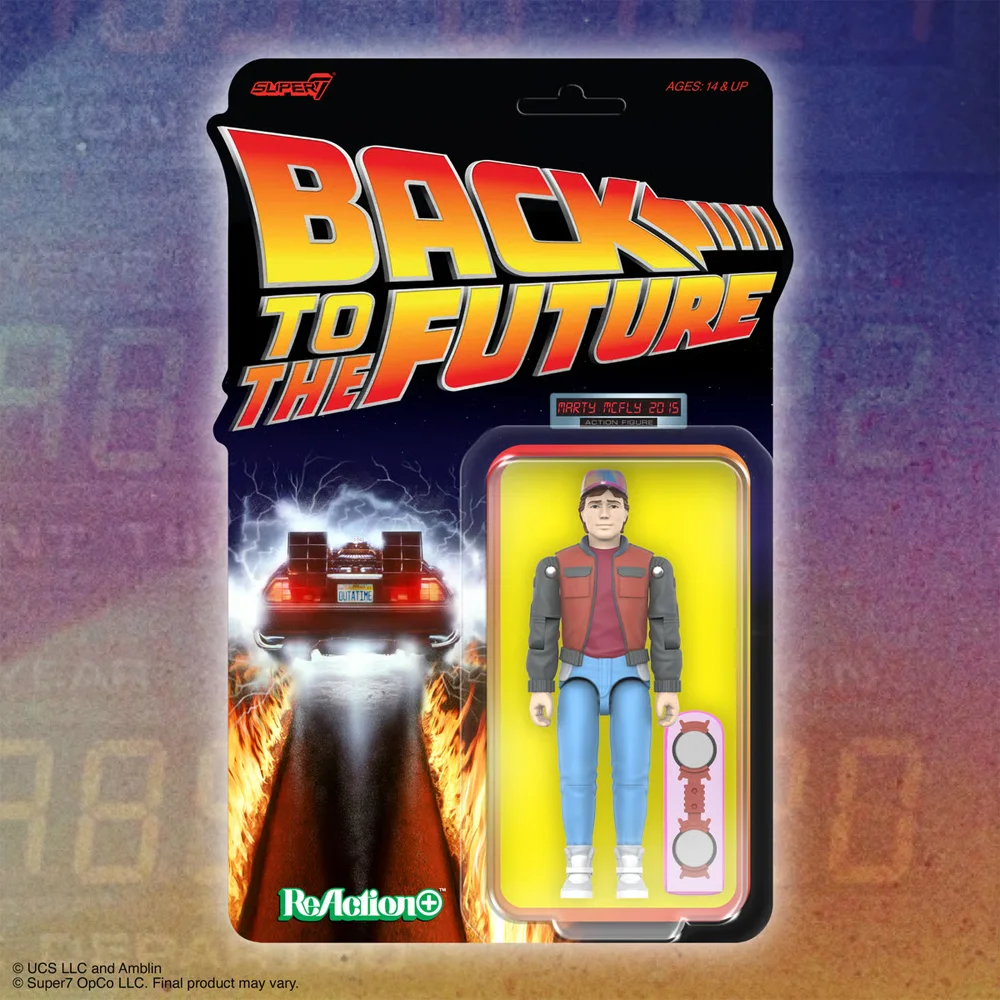 Back To The Future ReAction+ Wave 02 - Marty McFly (2015) Super7 Image 1
