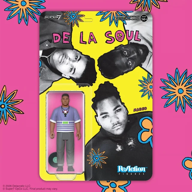 De La Soul ReAction Figures Wave 1 - Vincent Maseo Mason (Me Myself & I) Super7