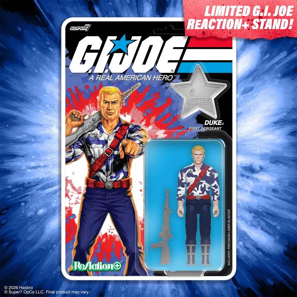 G.I. Joe ReAction+ Wave 08 - Duke (America's 250th Anniversary) Super7 Image 1