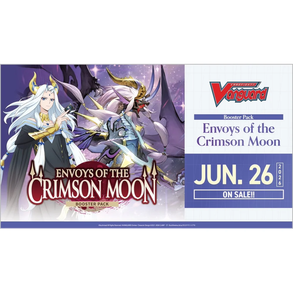 Cardfight!! Vanguard Booster Box: Envoys of the Crimson Moon (16 Packs) Image 1