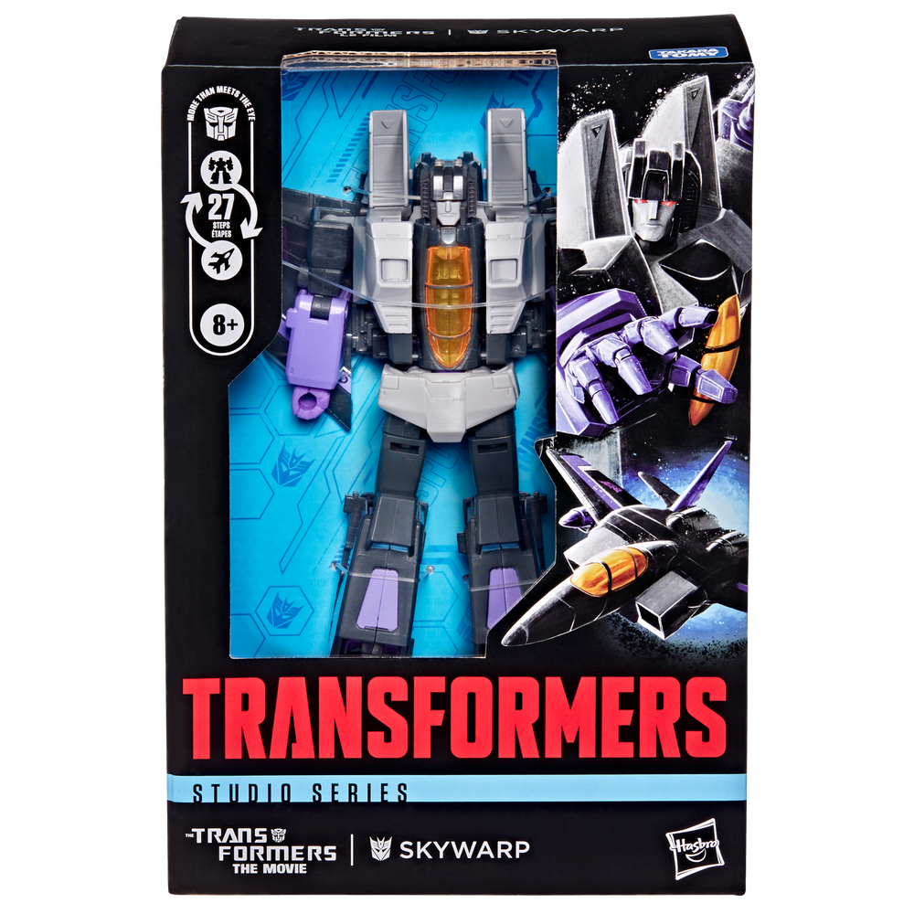 Transformers Studio Series The Transformers: The Movie Voyager Class Skywarp Action Figure Image 1