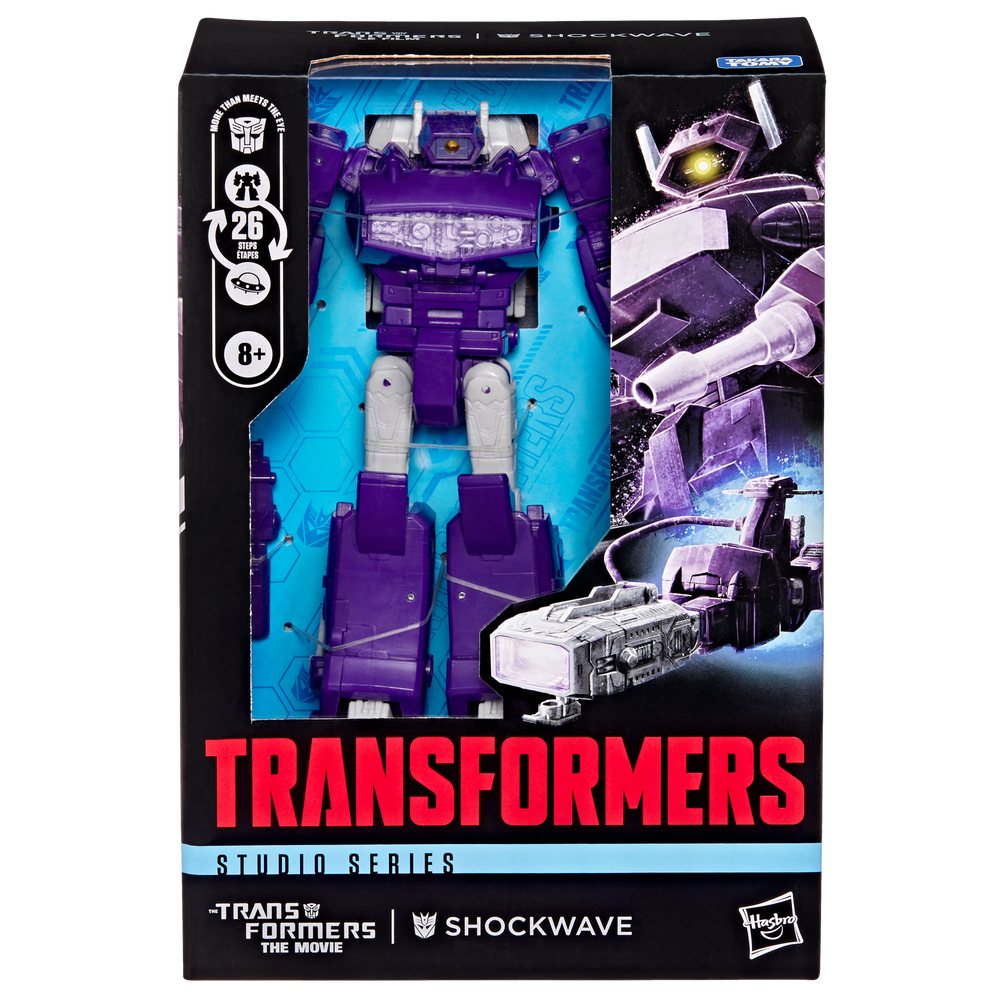 Transformers Studio Series The Transformers: The Movie Voyager Class Shockwave Action Figure Image 1
