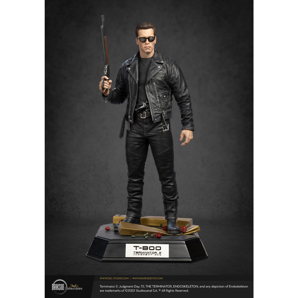 Terminator 2 Judgement Day 30th Anniversary Signature 1/3 Scale Statue by Darkside Collectibles Studio Image 1