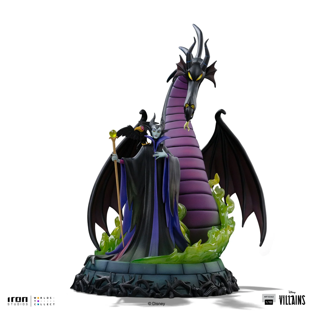 Iron Studios Disney's Villains Maleficent Art Scale 1/10 Statue Image 1