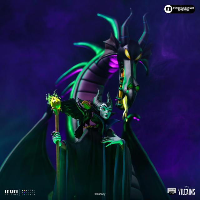 Iron Studios Disney's Villains Maleficent Art Scale 1/10 Statue