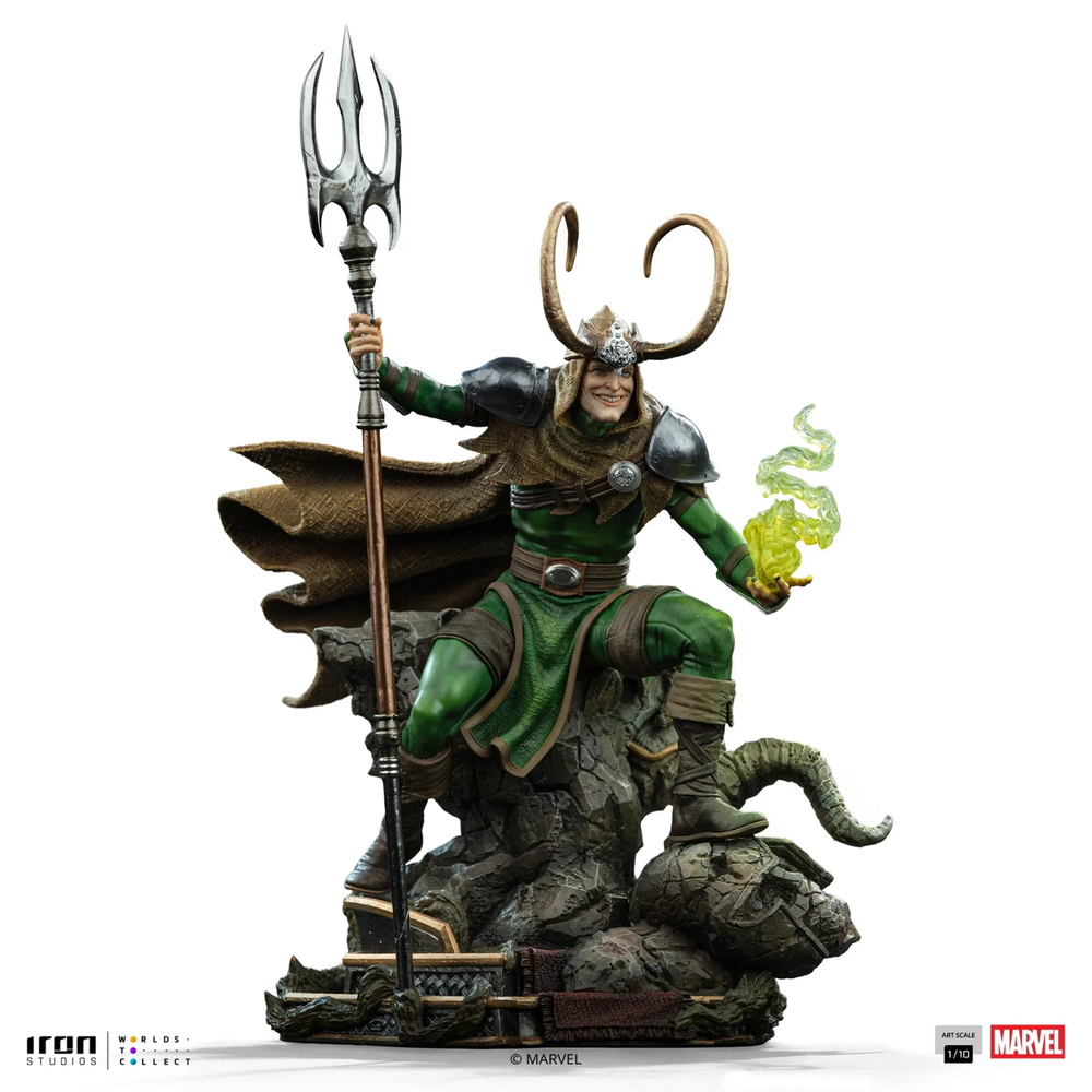 Iron Studios Marvel Comics Loki Art Scale 1/10 Statue Image 1
