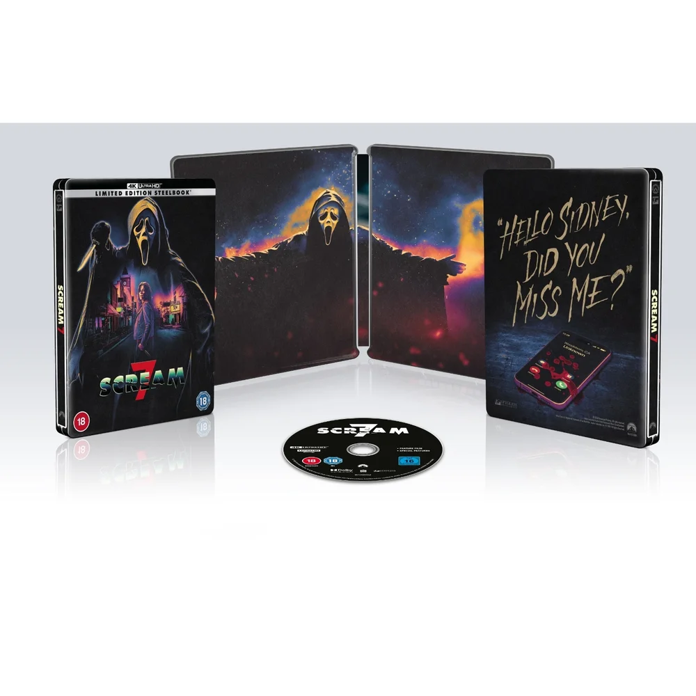 SCREAM 7 4K ULTRA HD STEELBOOK ® Image 1