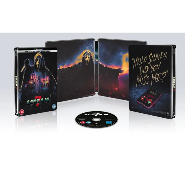 SCREAM 7 4K ULTRA HD STEELBOOK ®