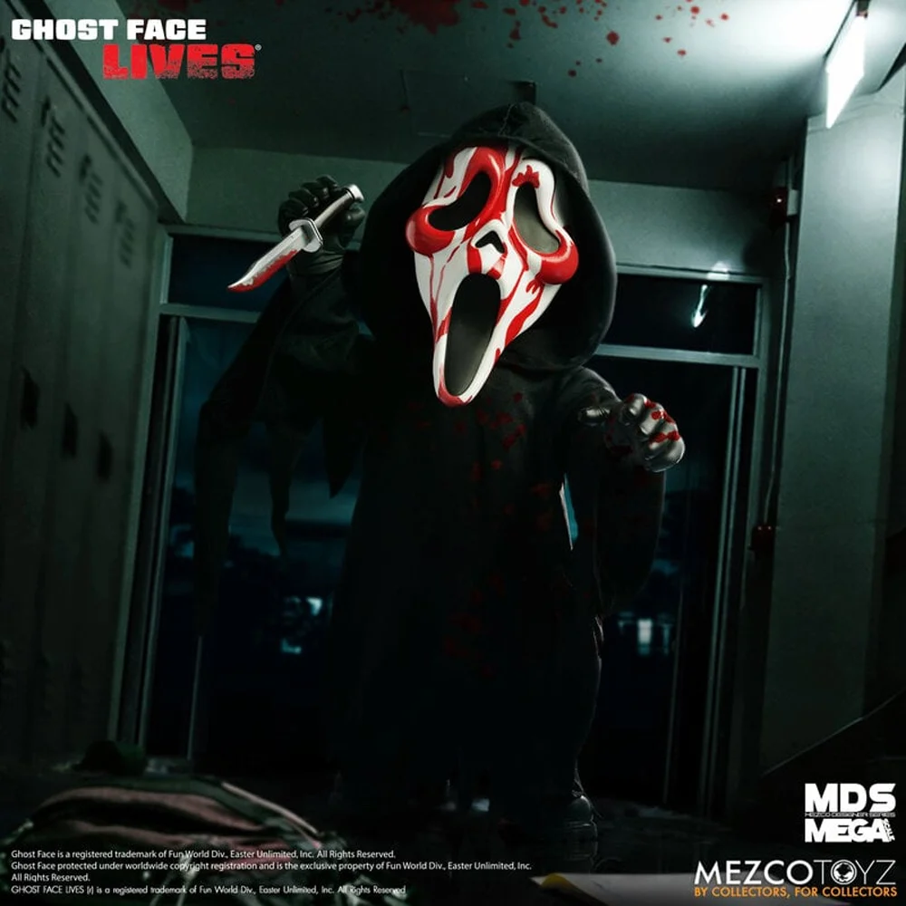 SCREAM GHOST FACE "BLOODY" VERSION 15 INCH MDS MEGA FIGURE Image 1