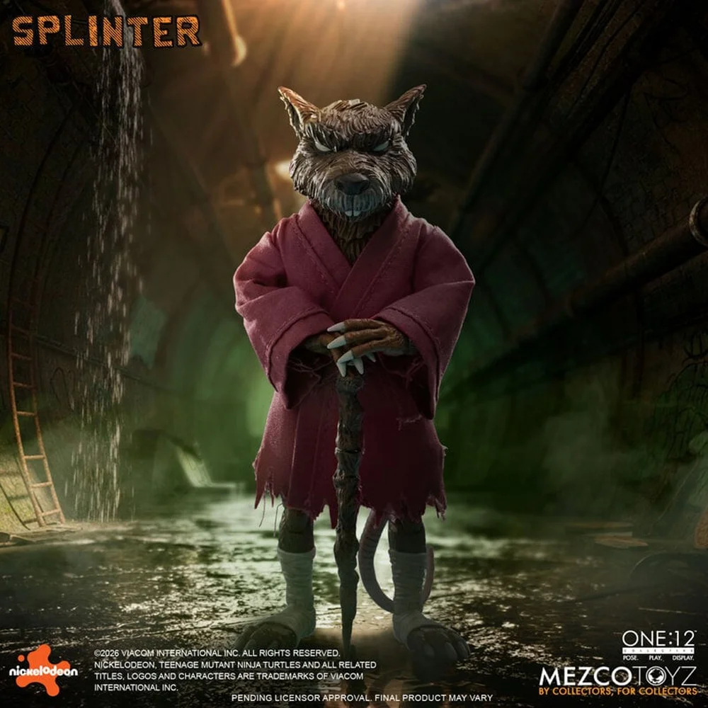 TMNT SPLINTER ONE:12 COLLECTIVE Image 1