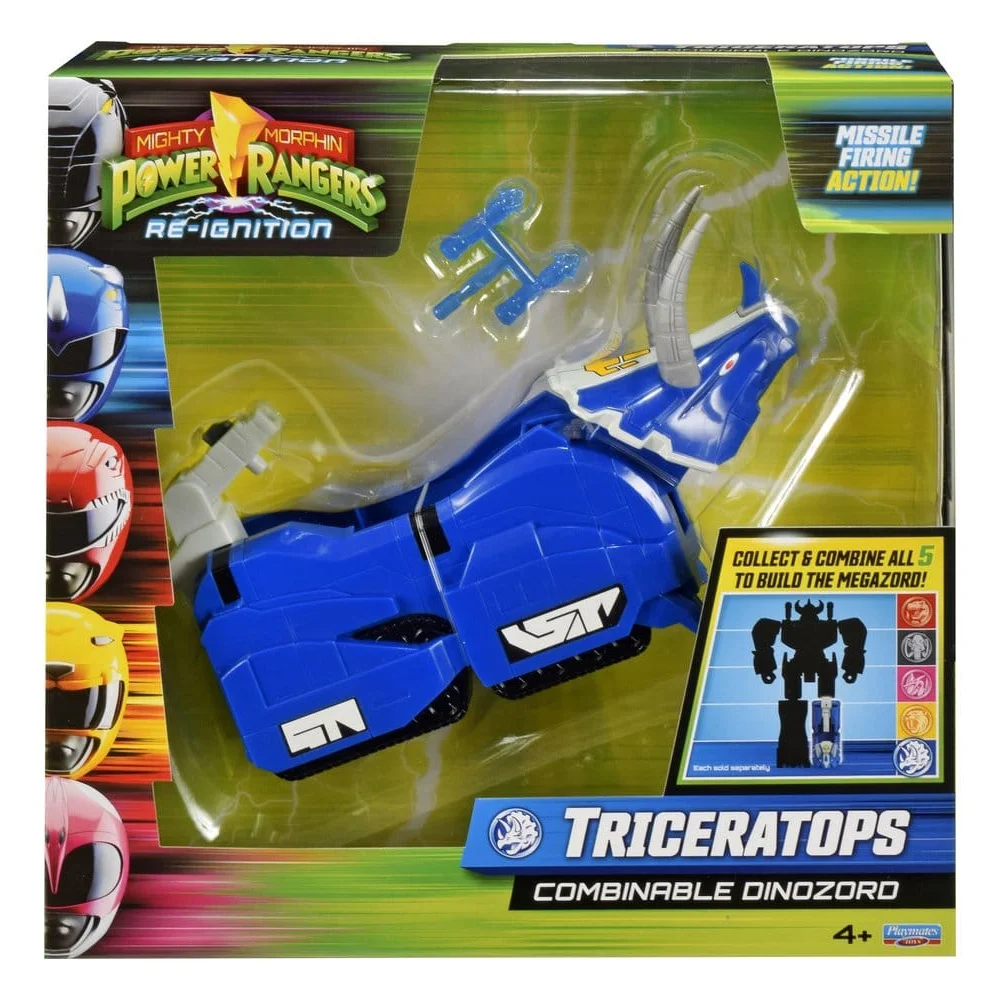 Mighty Morphin Power Rangers Combinable Dinozord Action Figure Triceratops 20 cm Image 1