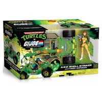 Teenage Mutant Ninja Turtles x G.I. Joe Crossover Classics Vehicle A.W.E. Shell-Striker with Figure - undefined undefined