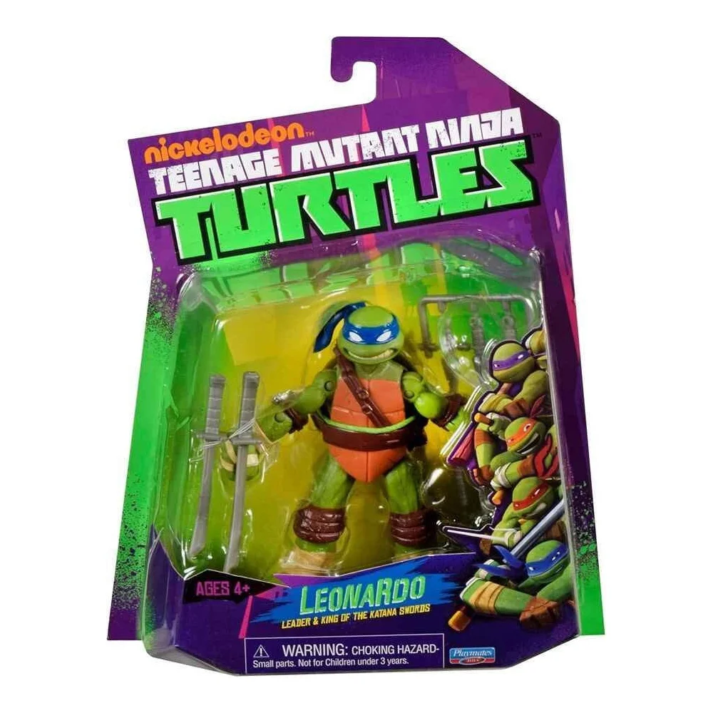 Teenage Mutant Ninja Turtles World of TMNT Action Figure Leonardo 11 cm Image 1