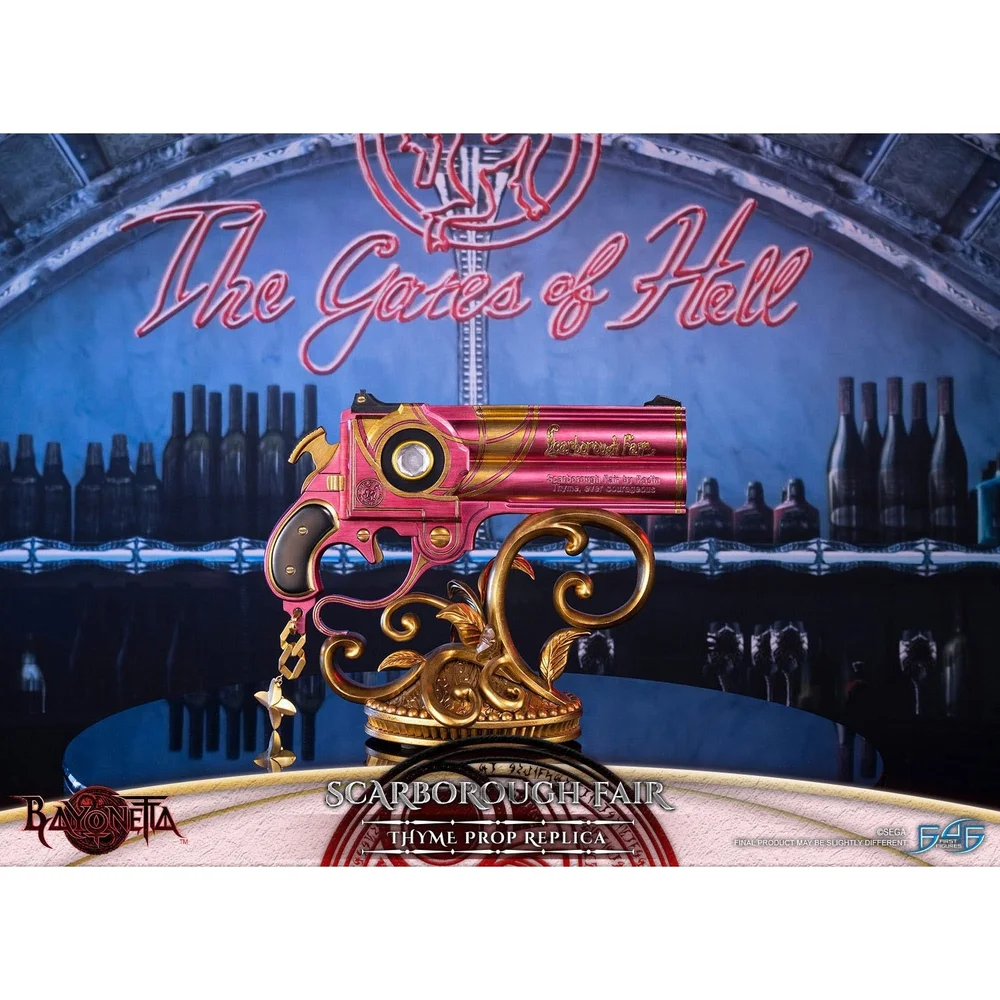 First 4 Figures Bayonetta: Scarborough Fair Prop Replicas Thyme White Resin Statue (26cm) Image 1