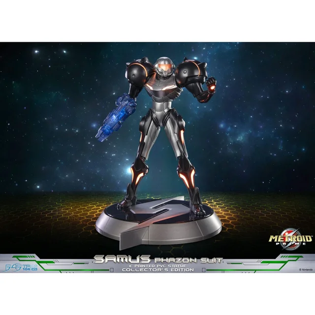 First 4 Figures Metroid Prime Samus Phaszon Suit Collector's Edition PVC Statue (28cm)