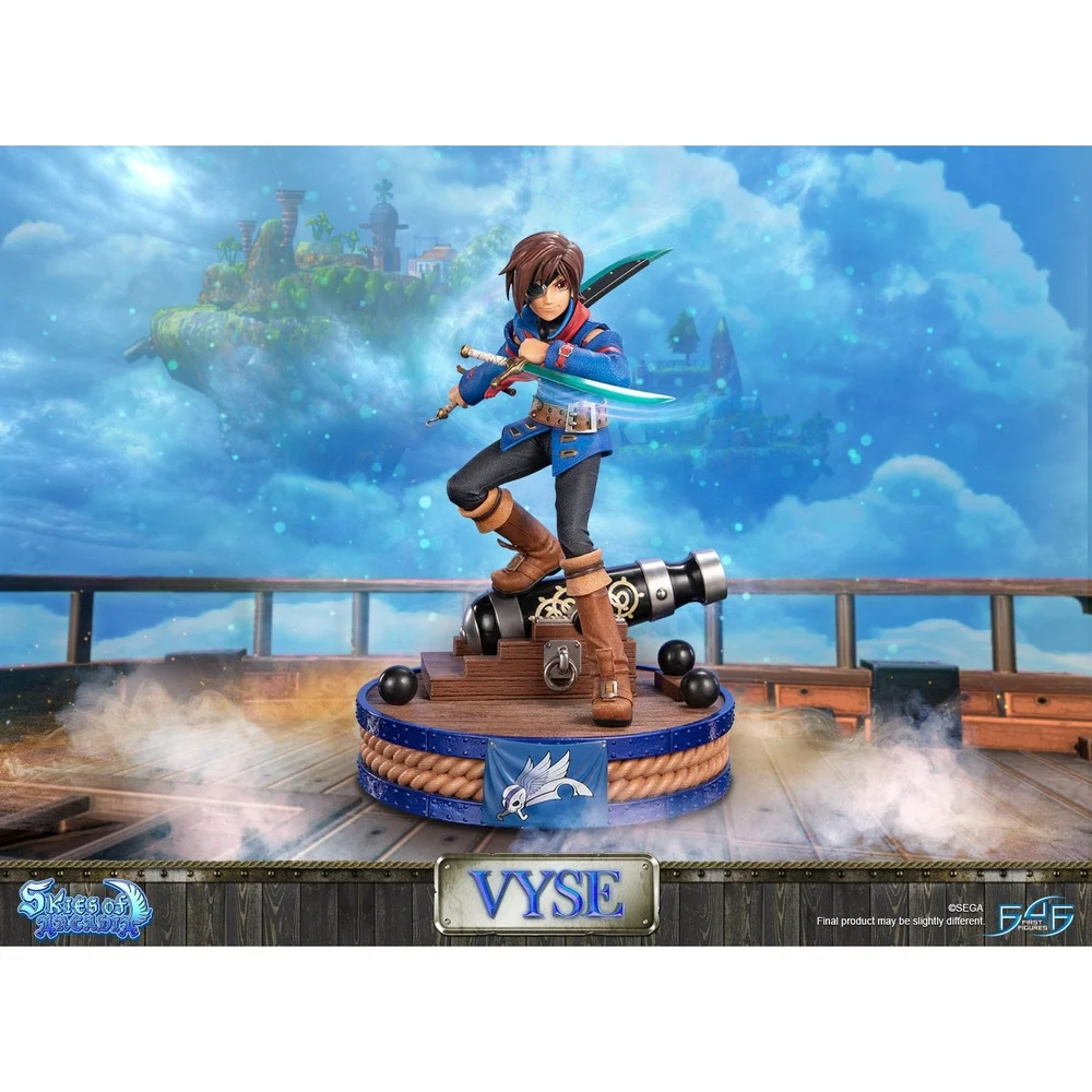 First 4 Figures Skies Of Arcadia Vyse Standard Edition Resin Statue (31cm) Image 1