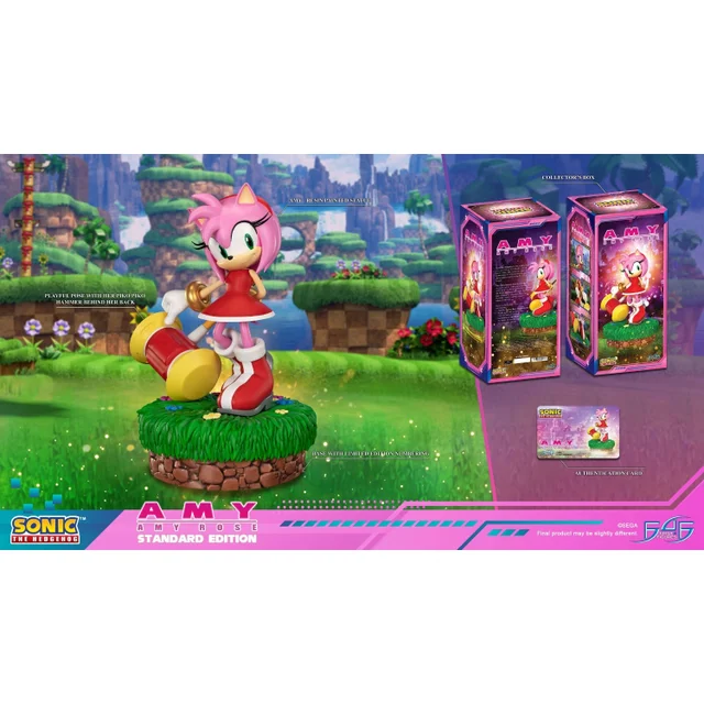 First 4 Figures Sonic The Hedgehog Amy Rose Resin Statue (35cm)