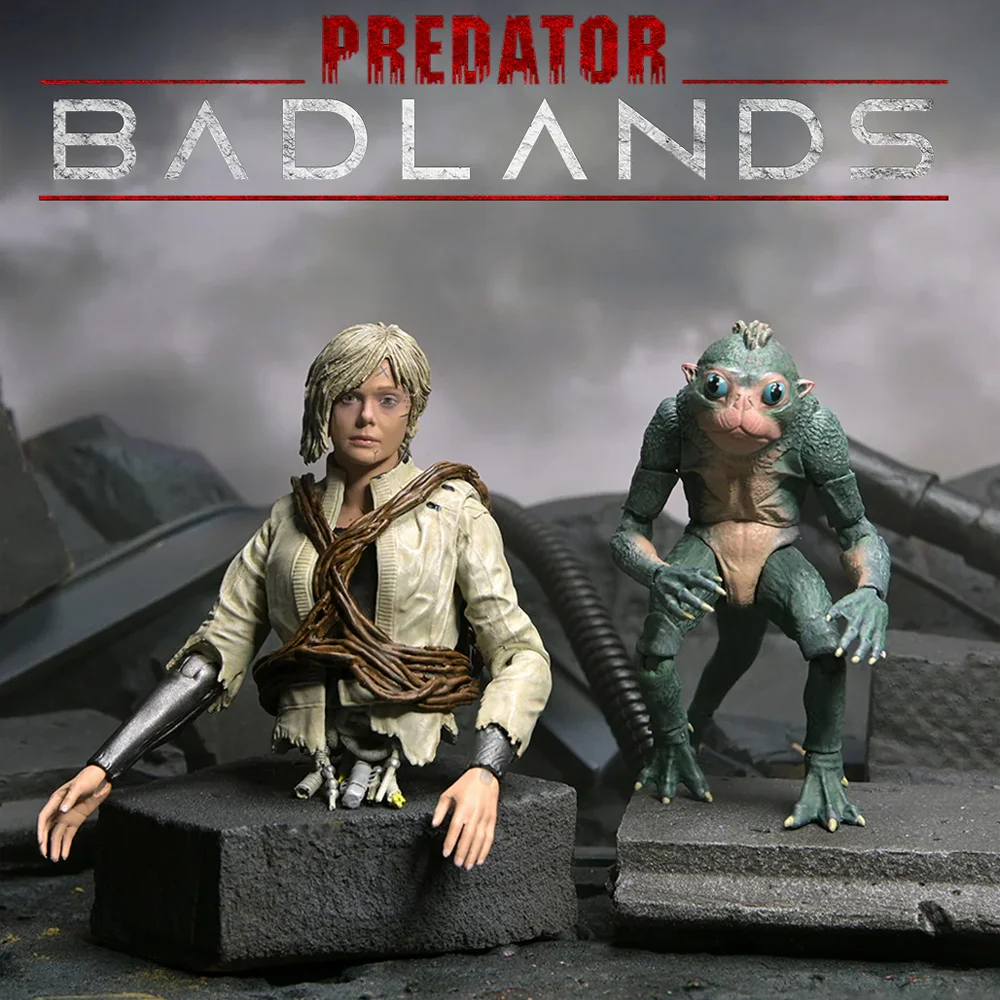 PREDATOR - BADLANDS - THIA AND BUD ULTIMATE 7 INCH SCALE ACTION FIGURE 2-PACK Image 1