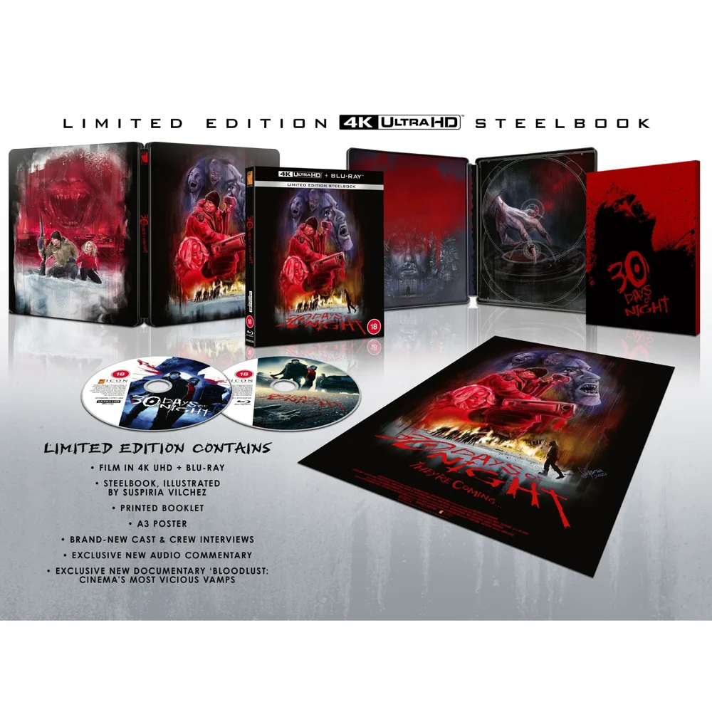 30 Days of Night 4K Ultra HD Limited Edition SteelBook ® Image 1