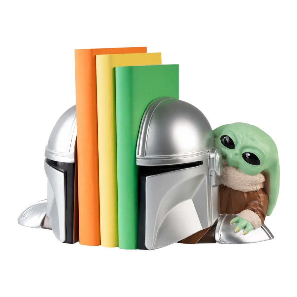 Star Wars The Mandalorian And Grogu Bookends Image 1