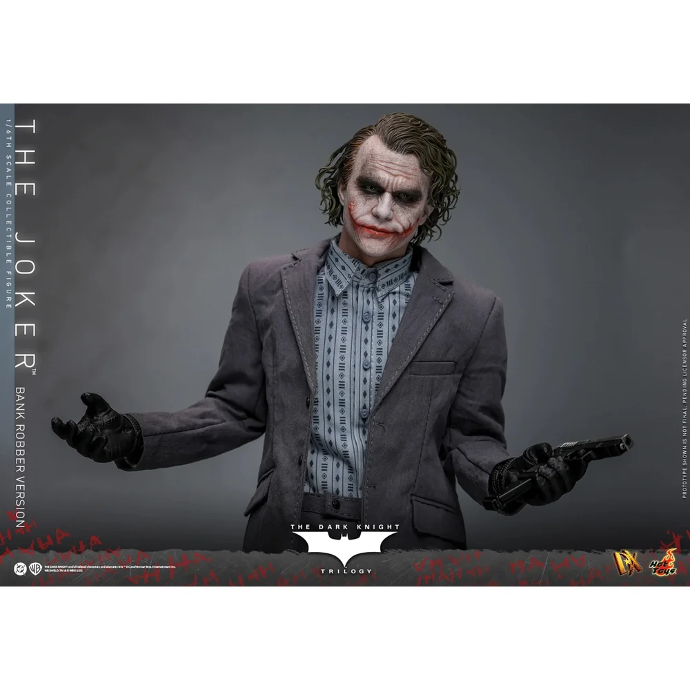 Hot Toys Batman The Dark Knight Trilogy The Joker Bank Robber 1/6 Scale Artisan Edition Statue (30cm) Image 1