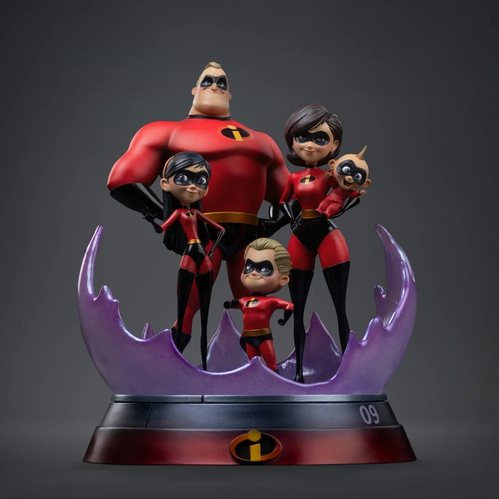 Iron Studios Disney The Incredibles Art Scale 1/10 Diorama Image 1