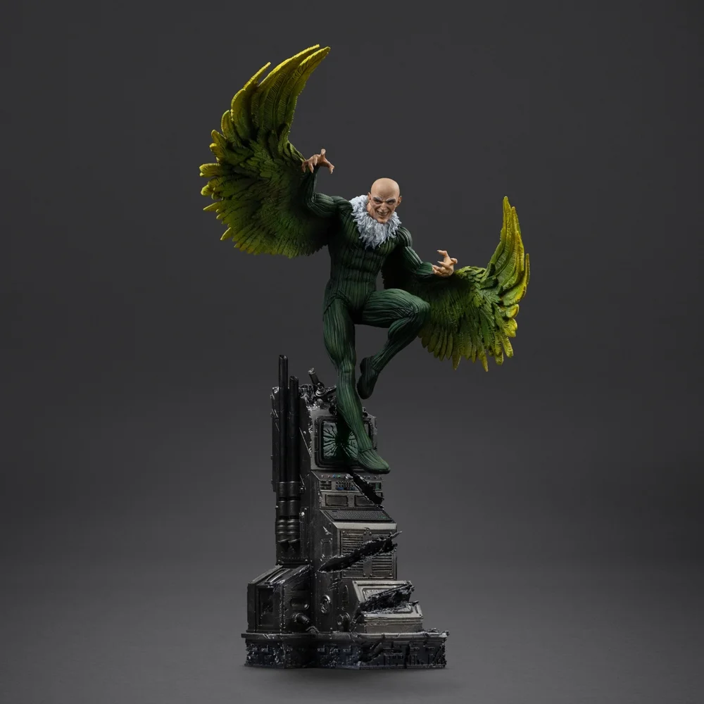 Iron Studios Marvel Spider-Man vs Villains Vulture BDS Art Scale 1/10 Diorama Image 1