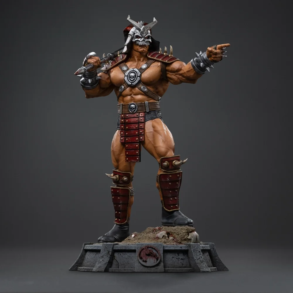 Iron Studios Mortal Kombat Shao Khan Art Scale 1/10 Statue Image 1