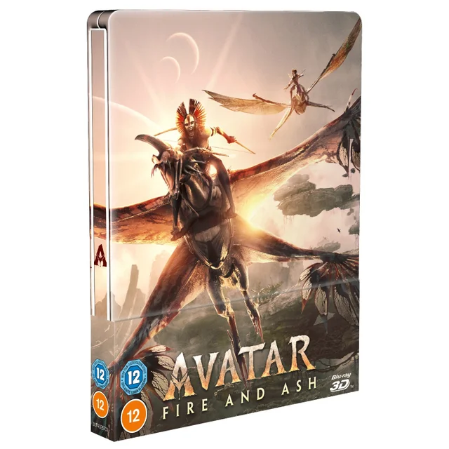 AVATAR : FIRE AND ASH 3D +BD + BD BONUS DISC STEELBOOK