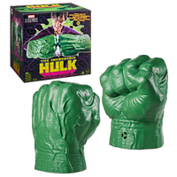 Marvel Legends Series Incredible Hulk Premium Roleplay Fists with Smash 'N Bash Sound FX, Collectibles for Adults