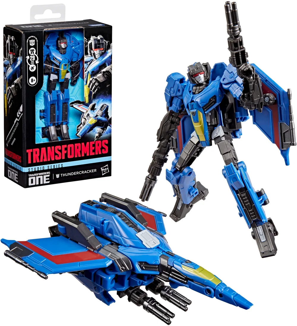 Transformers Toys Studio Series Transformers: ONE Thundercracker 5.25" Action Figure, 8+ Image 1