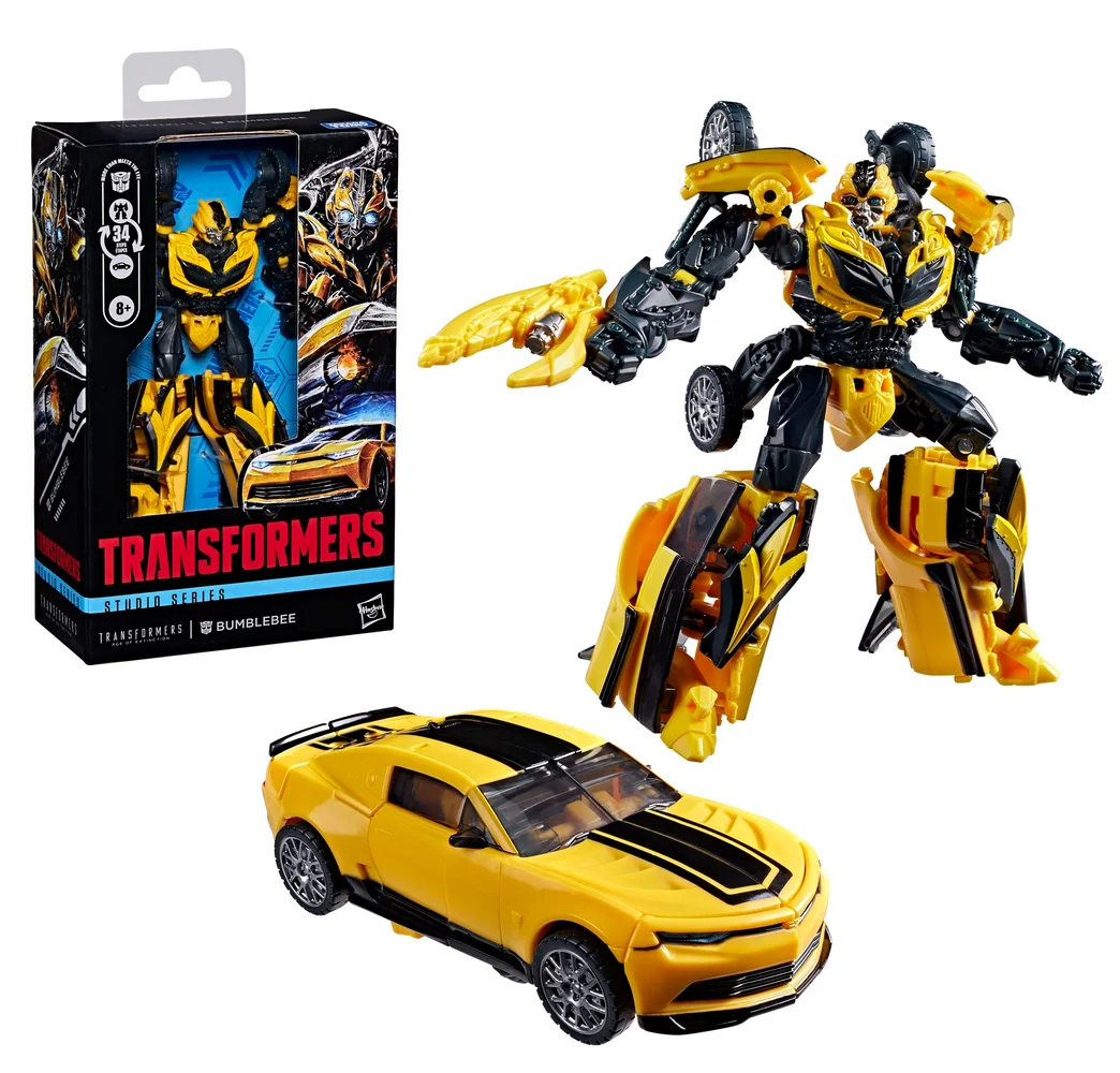 Transformers Studio Series Bumblebee, Transformers: Age of Extinction Action Figure, 8+ Image 1