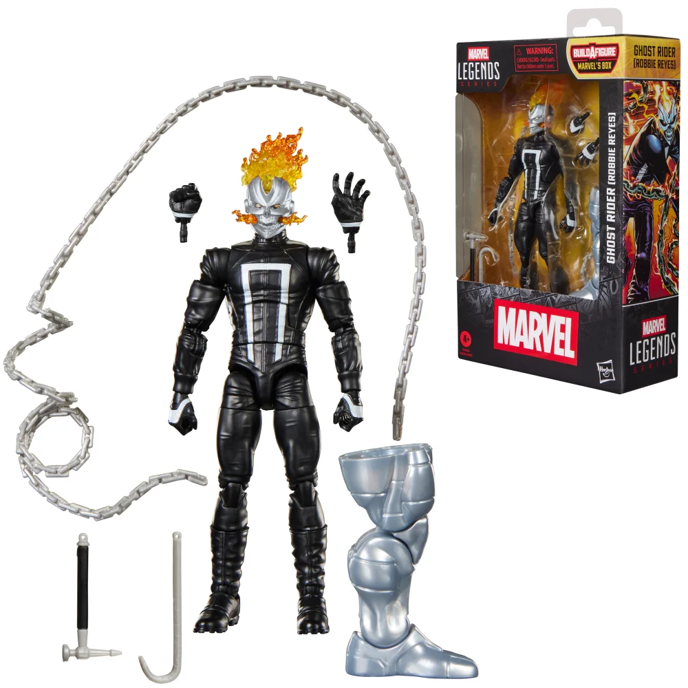 Marvel Legends Series Ghost Rider (Robbie Reyes), All-New Ghost Rider and Avengers Comics Action Figure Image 1