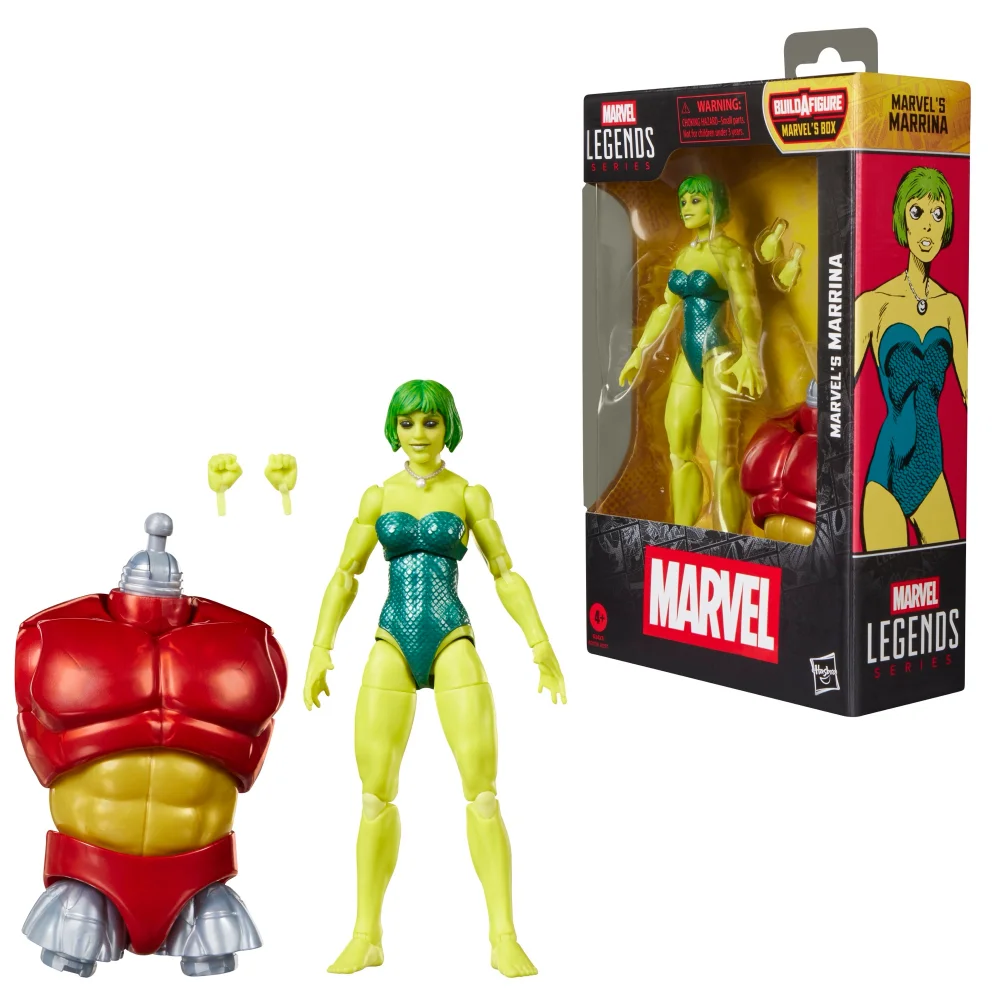 Marvel Legends Series Marvel's Marrina, Alpha Flight Comics Action Figure Image 1
