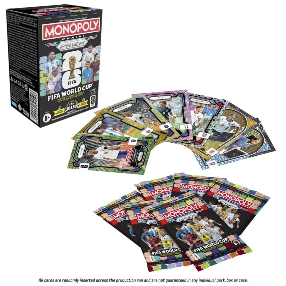 Monopoly Panini Prizm: FIFA World Cup Booster Box (24 Cards) Image 1