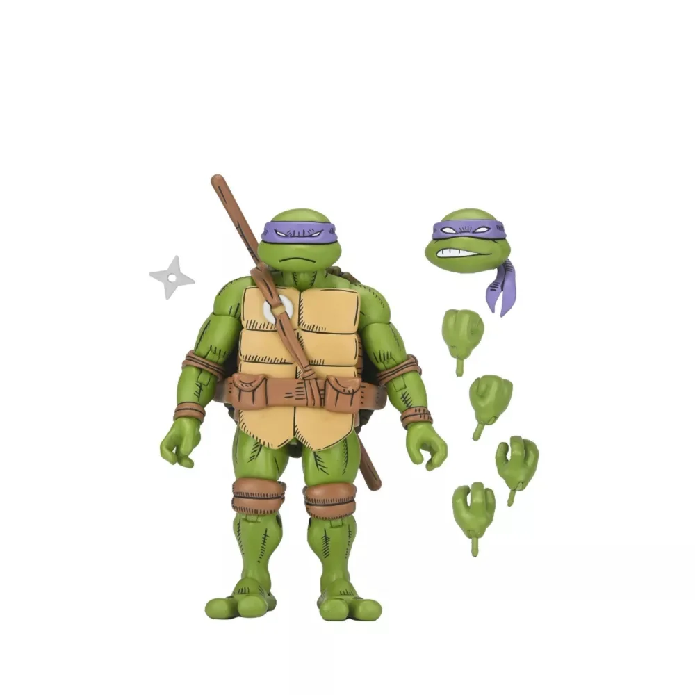 NECA Teenage Mutant Ninja Turtles X Usagi Yojimbo Donatello Ulimate 7 Inch Scale Action Figure Image 1