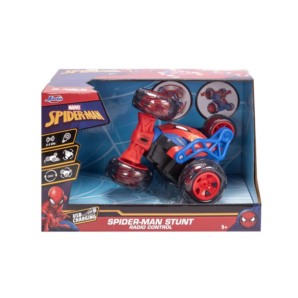 Spider-Man Standing Drift 5-Wheel Stunt RC Jada RC Image 1