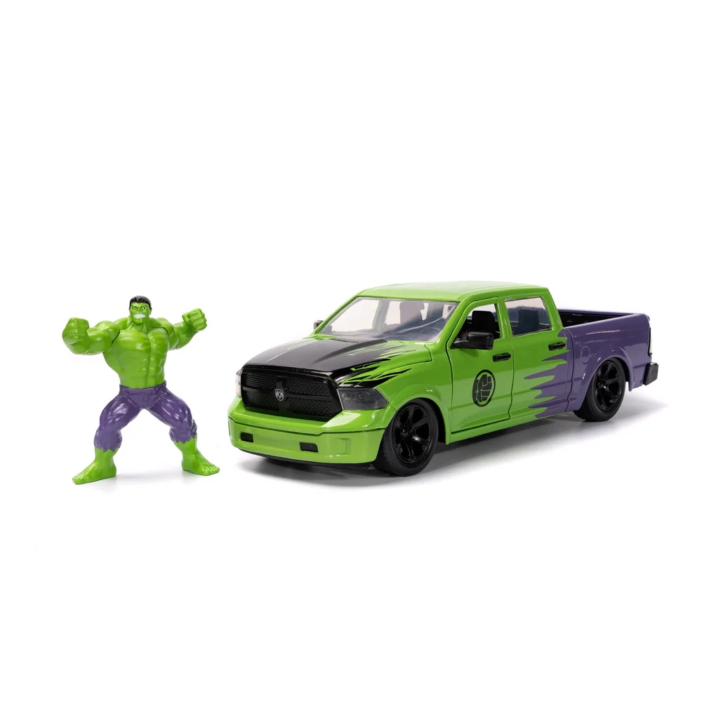 Marvel 2014 Ram 150 W/Hulk Figure 1:24 Jada Toys Image 1
