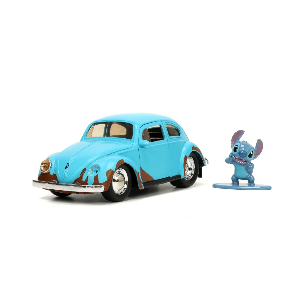 Lilo And Stitch 1959 VW Beetle W/Figure 1:32 Jada Toys Image 1