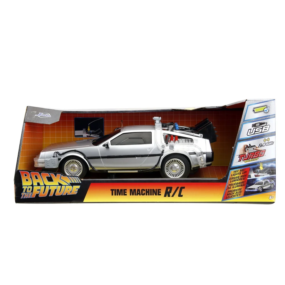 Back To The Future Time Machine 1:16 RC Jada RC Image 1