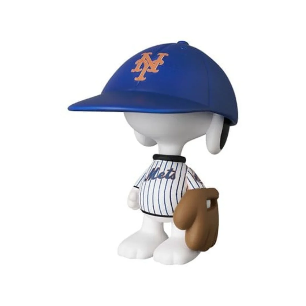 MLB × Peanuts UDF PVC Figure New York Mets Snoopy 7 cm Image 1