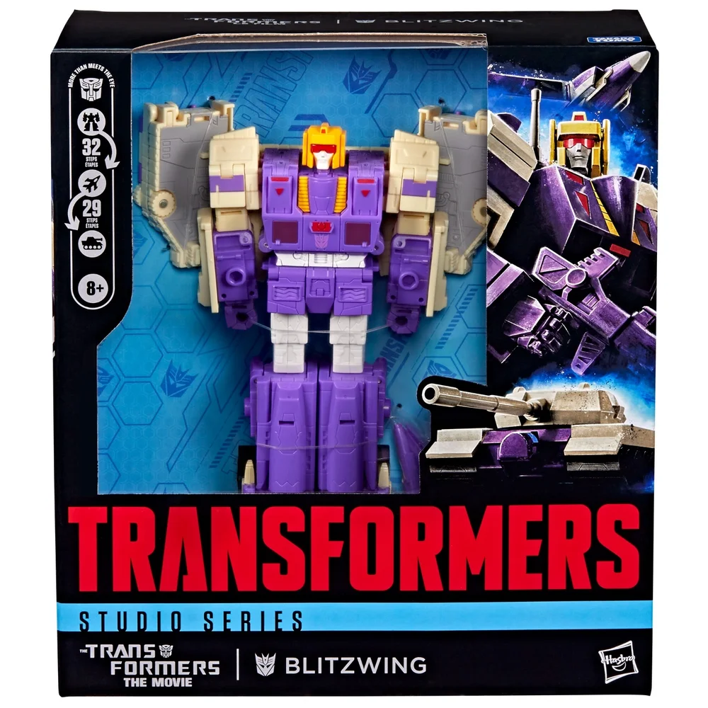 Transformers Studio Series Leader Class The Transformers: The Movie Blitzwing Action Figure Image 1