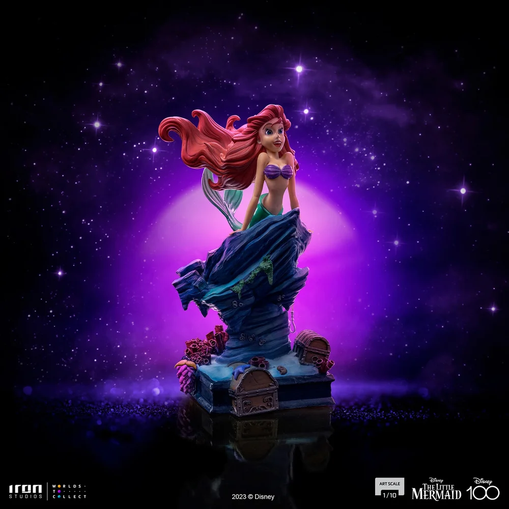 Iron Studios Disney 100th The Little Mermaid Art Scale 1/10 Statue Image 1