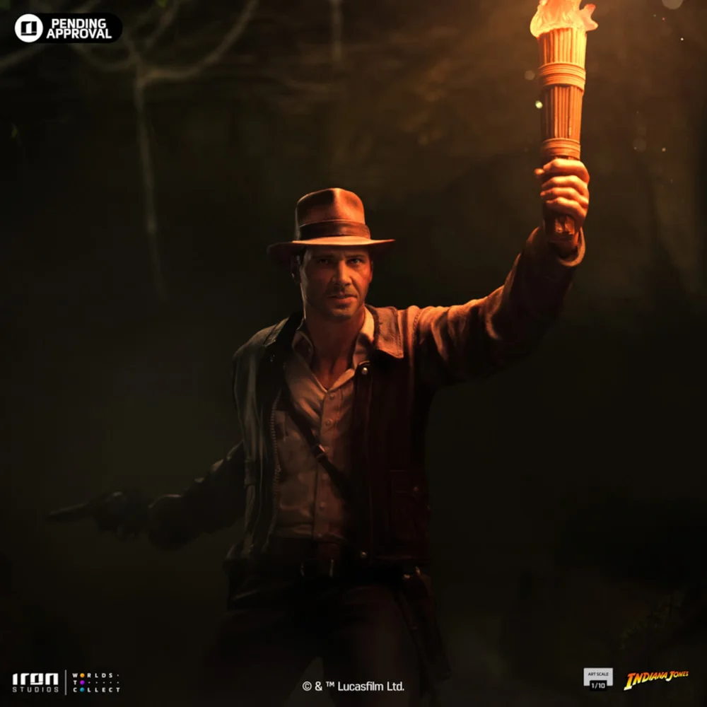 Iron Studios Indiana Jones Art Scale 1/10 Statue Image 1