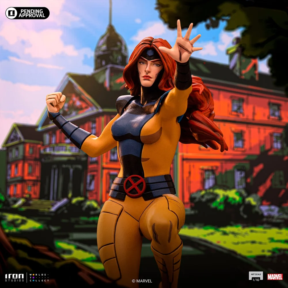 Iron Studios X-Men '97 Jean Grey Art Scale 1/10 Statue Image 1