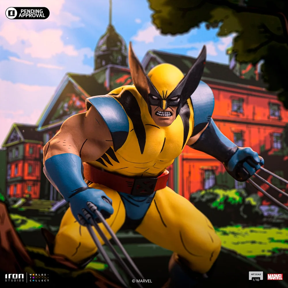 Iron Studios X-Men '97 Wolverine Art Scale 1/10 Statue Image 1