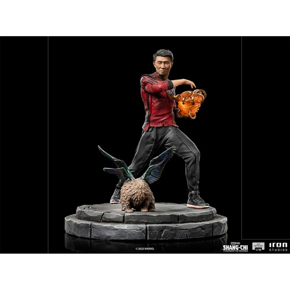 Iron Studios Shang-Chi and The Legend of the Ten Rings Shang-Chi and Morris BDS Art Scale 1/10 Statue Image 1