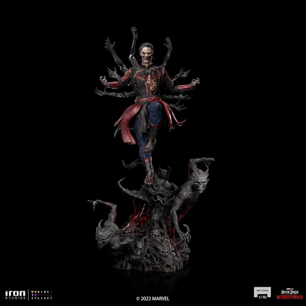 Iron Studios Doctor Strange in The Multiverse of Madness Dead Defender Strange Art Scale 1/10 Statue Image 1