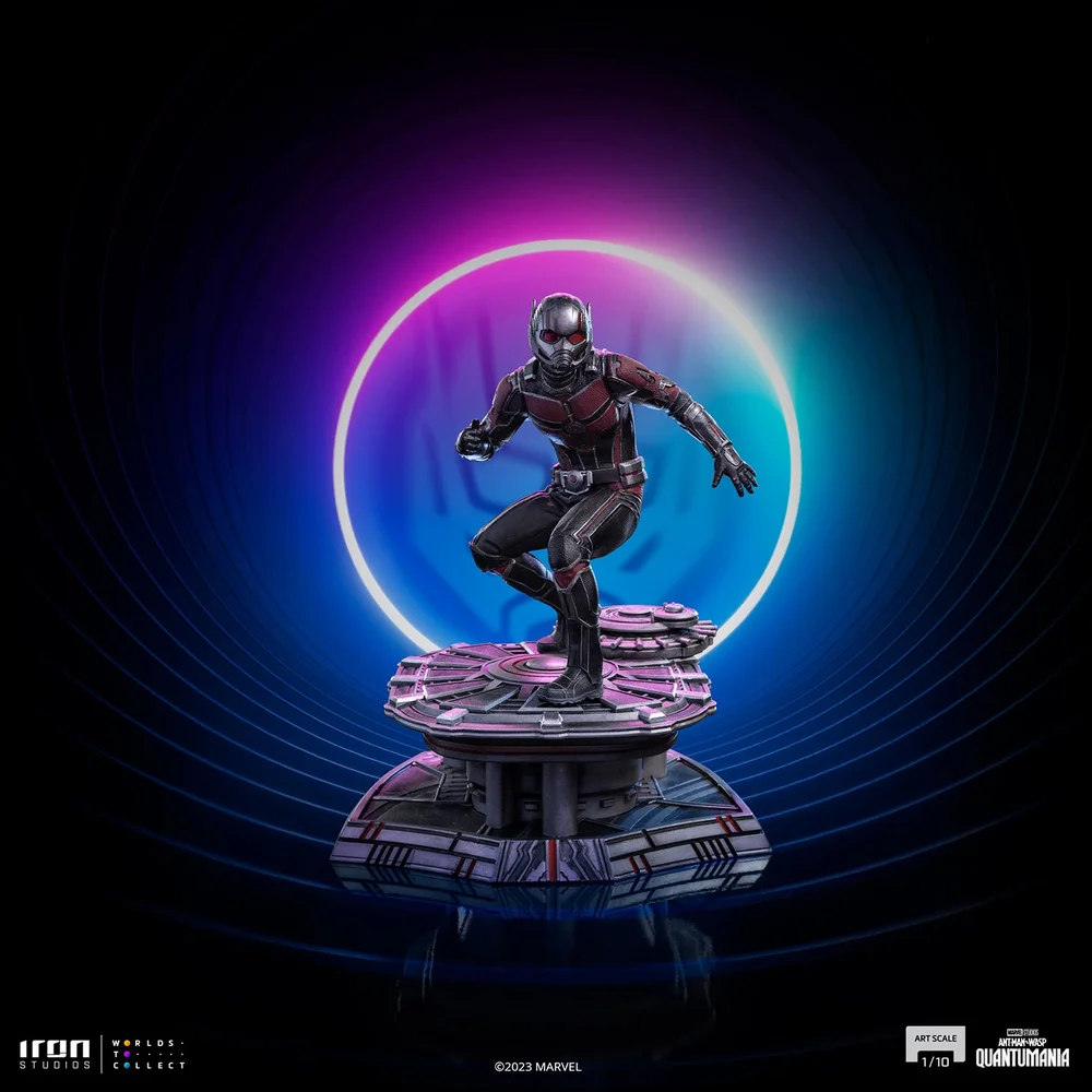 Iron Studios Ant-Man Quantumania Ant-Man and the Wasp Deluxe Art Scale 1/10 Statue Image 1