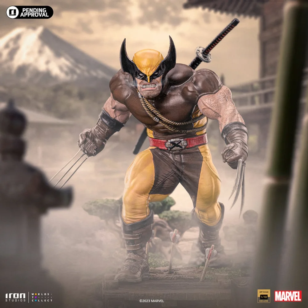 Iron Studios X-Men Wolverine Unleashed Deluxe Art Scale 1/10 Statue Image 1